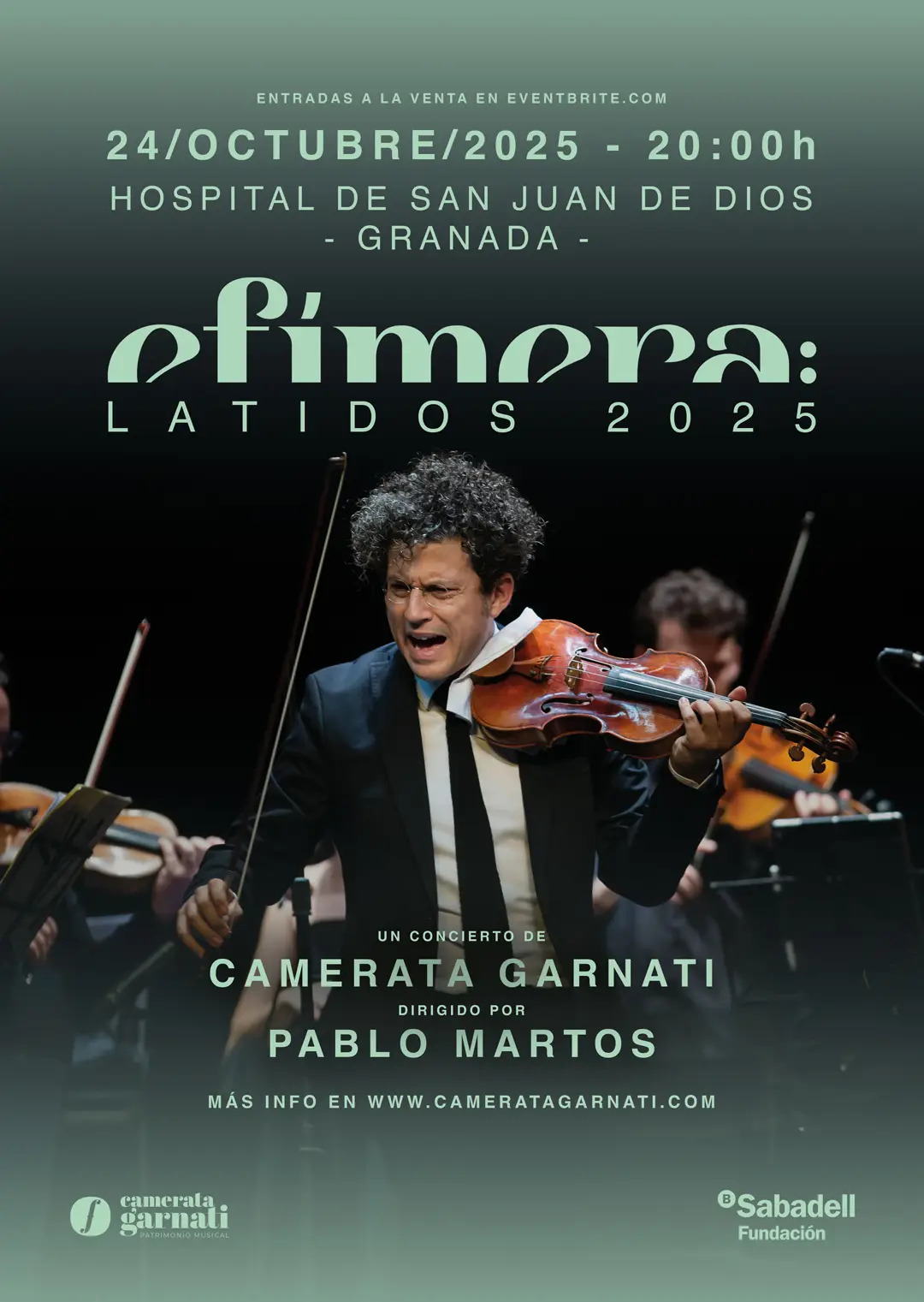 Cartel Efímera 2025 Granada