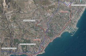 Acosol iniciar&aacute; la obra del nuevo tramo de la autov&iacute;a del agua entre Benalm&aacute;dena y Torremolinos en diciembre