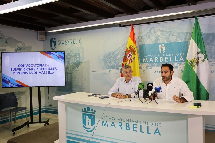 El Ayuntamiento publica la convocatoria de subvenciones en concurrencia competitiva para las entidades deportivas de Marbella