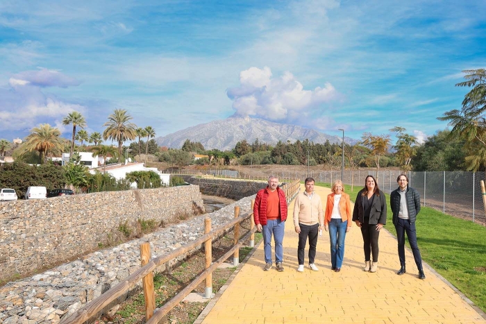 El Ayuntamiento culmina las obras de saneamiento y acondicionamiento del arroyo Benabol&aacute; para evitar problemas de inundaciones y que incluyen una senda fluvial de 1,5 kil&oacute;metros