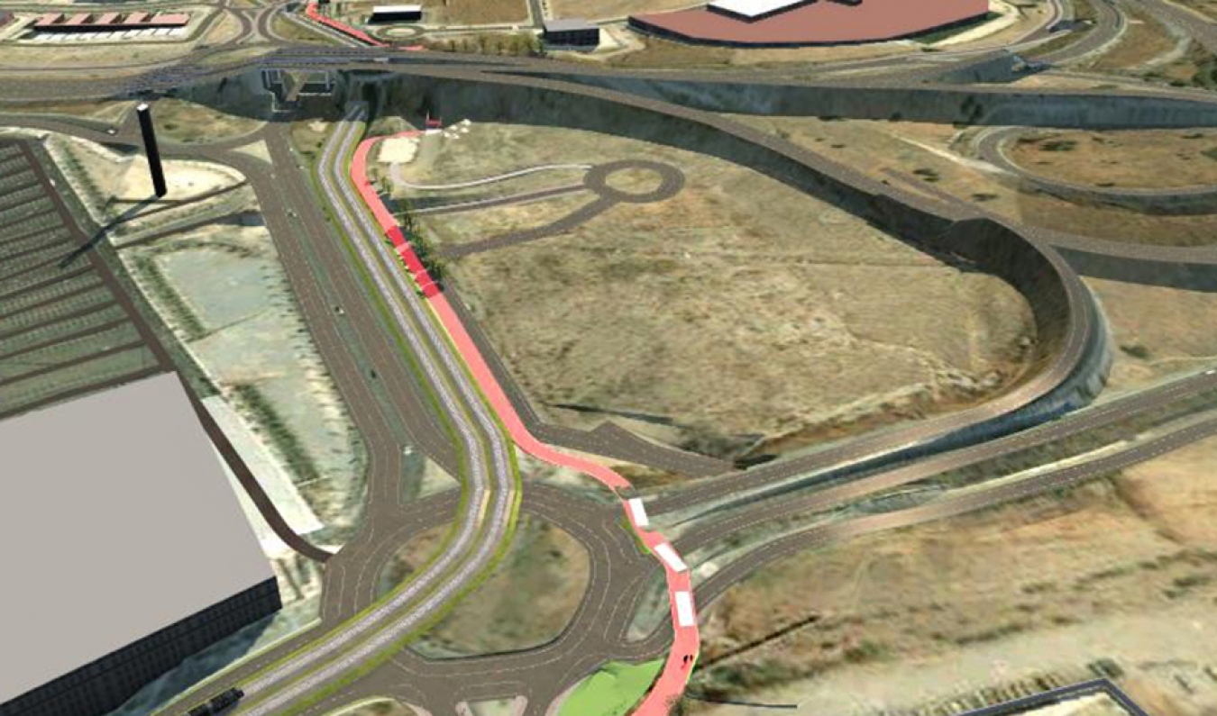 Adjudicada por 3,4 millones de euros la conexión ciclopeatonal entre el PTS y Armilla