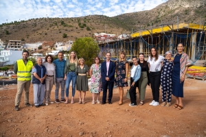 Avanzan a buen ritmo las obras del primer Centro de D&iacute;a de Atenci&oacute;n a la Discapacidad en Benalm&aacute;dena, que cuenta con el apoyo financiero de la Junta y el Ayuntamiento