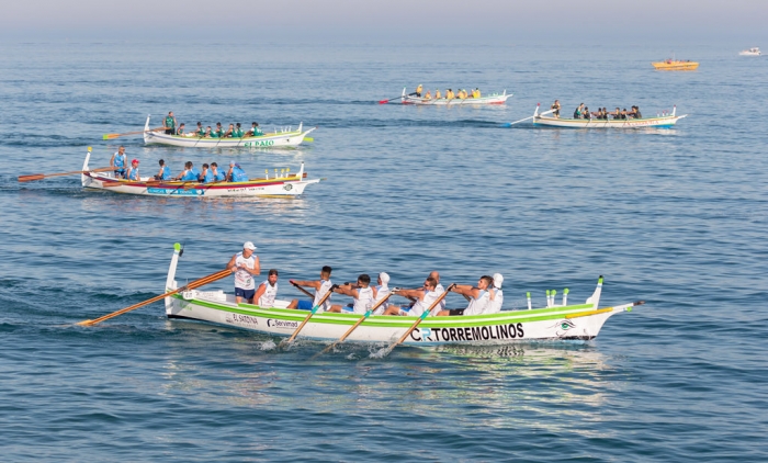 El Rincón del Sol acoge este sábado el Gran Premio Torremolinos de la Liga Provincial de Barcas de Jábega