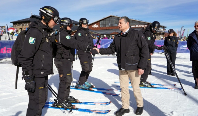 La Unidad de Policía Adscrita realiza 1.600 actuaciones en Sierra Nevada durante la temporada de esquí