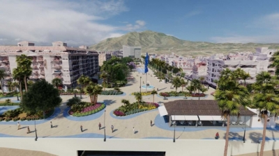 This is what the new 22,000 square metre boulevard in the heart of Estepona will look like