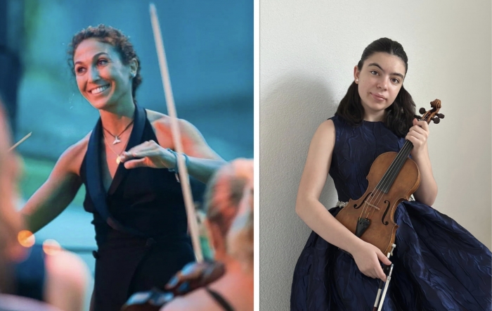 Mar&iacute;a del Mar Mu&ntilde;oz Varo conducts Brahms' Fourth Symphony and Glazunov's Violin Concerto with the OFM