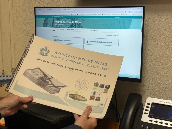 Mijas impulsa su plan de aparcamientos con la licitaci&oacute;n de tres proyectos que suman m&aacute;s de 1.000 plazas