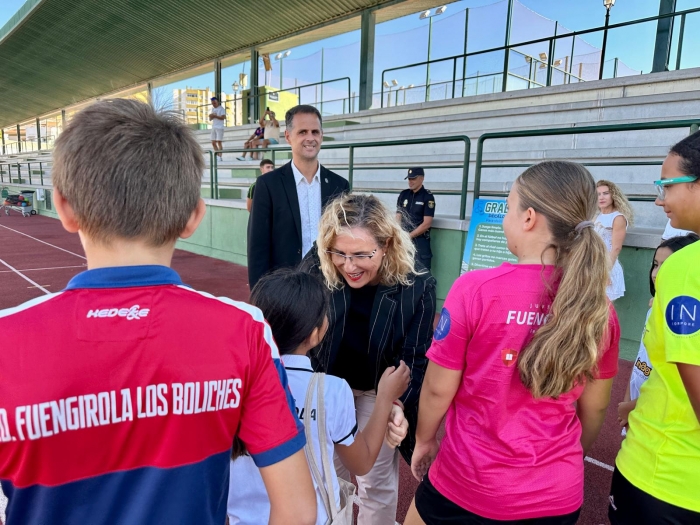 El Ayuntamiento de Fuengirola lanza la campa&ntilde;a &lsquo;Gradas en paz&rsquo; para fomentar el respeto y la convivencia en el f&uacute;tbol base