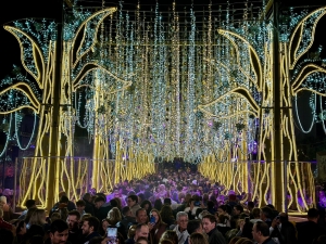 Fuengirola recibe la Navidad con el encendido de la iluminaci&oacute;n art&iacute;stica navide&ntilde;a