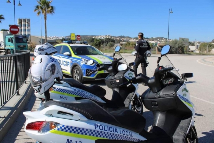 Polic&iacute;a Local de Mijas tramita 92 actuaciones en materia de convivencia, seguridad y control preventivo durante la &uacute;ltima quincena