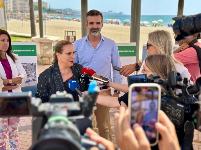 El Ayuntamiento de Fuengirola y la Junta de Andalucía finalizan las obras del saneamiento integral en el Paseo Marítimo de Torreblanca