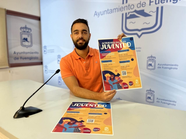 Fuengirola diseña una programación de actividades gratuitas con motivo del Día Internacional de la Juventud
